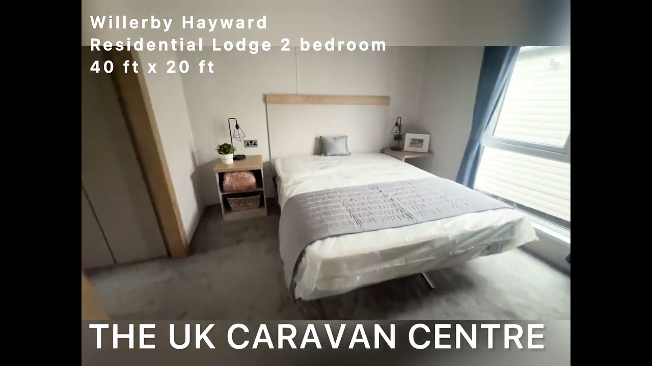 FOR SALE- The Willerby Hayward Residential Lodge. 40x20 2 bedroom.