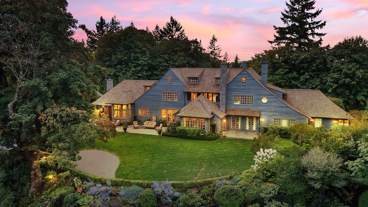 Exquisite Luxury Home in NW Portland ~ Video of 439 NW Hilltop Dr. ~ Oregon luxury estates