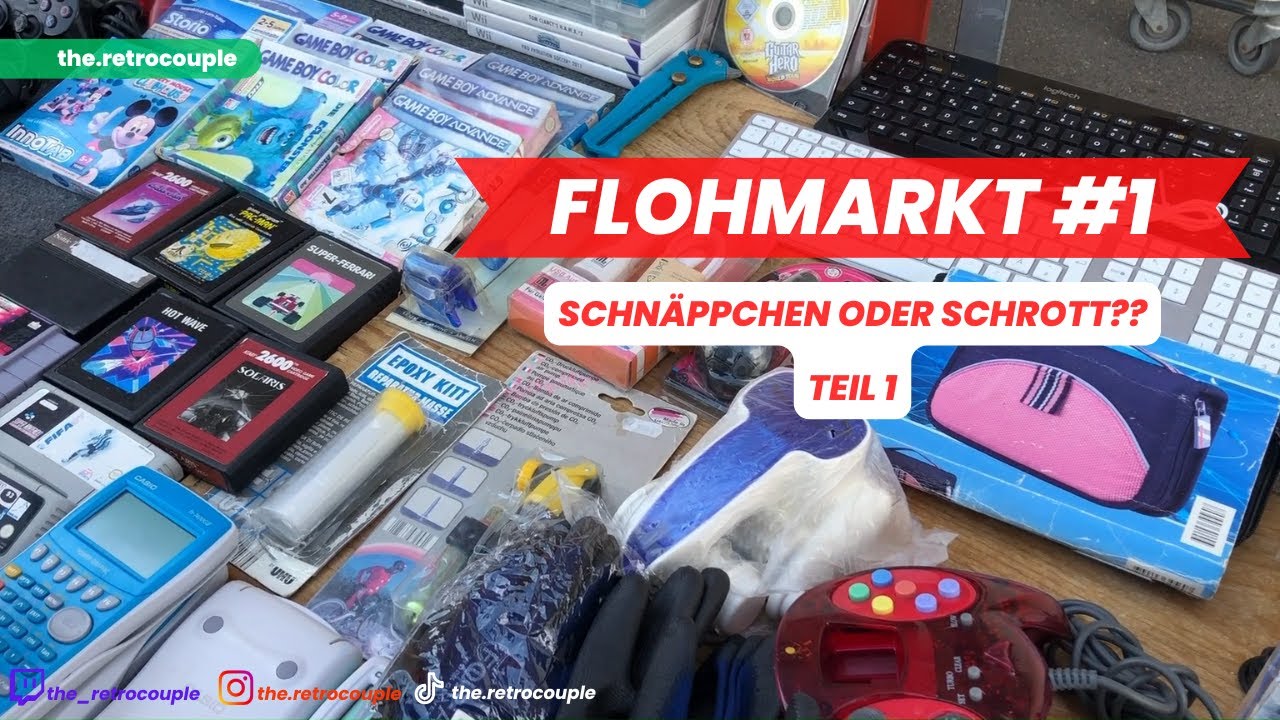 Flohmarkt #1 // Dorfflohmarkt // Schnäppchen oder Schrott