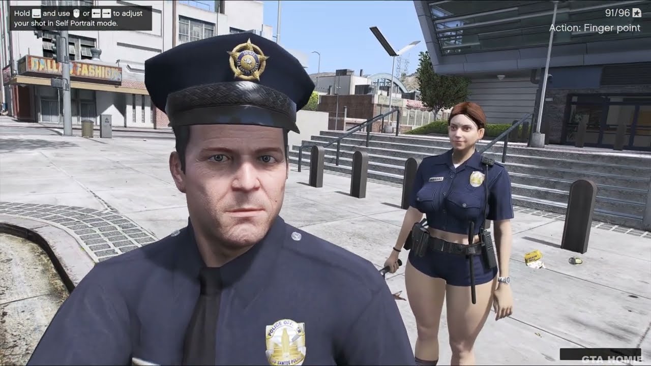 GTA  5 - Best Police Girlfriend Mission! (Michael and Lisa)