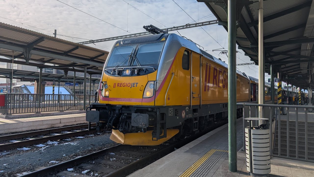🇸🇰🇨🇿 Taking RegioJet from Bratislava to Brno