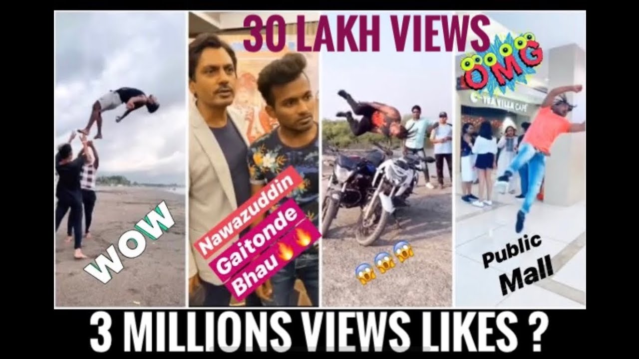 TikTok Star AjmerShaikh with Gaitonde Bhau 😱🔥TikTok Star ⭐️ Ajmer Shaikh #tiktokstar #tiktok