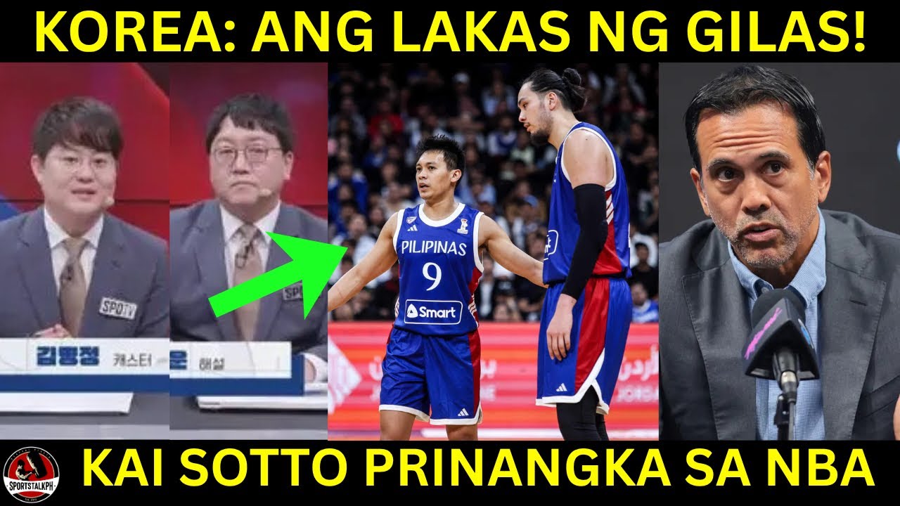 Korea BILIB sa Gilas! Hindi daw kailangan ng Import! Kai Sotto PRINANGKA sa NBA! Tim Cone DISAGREE