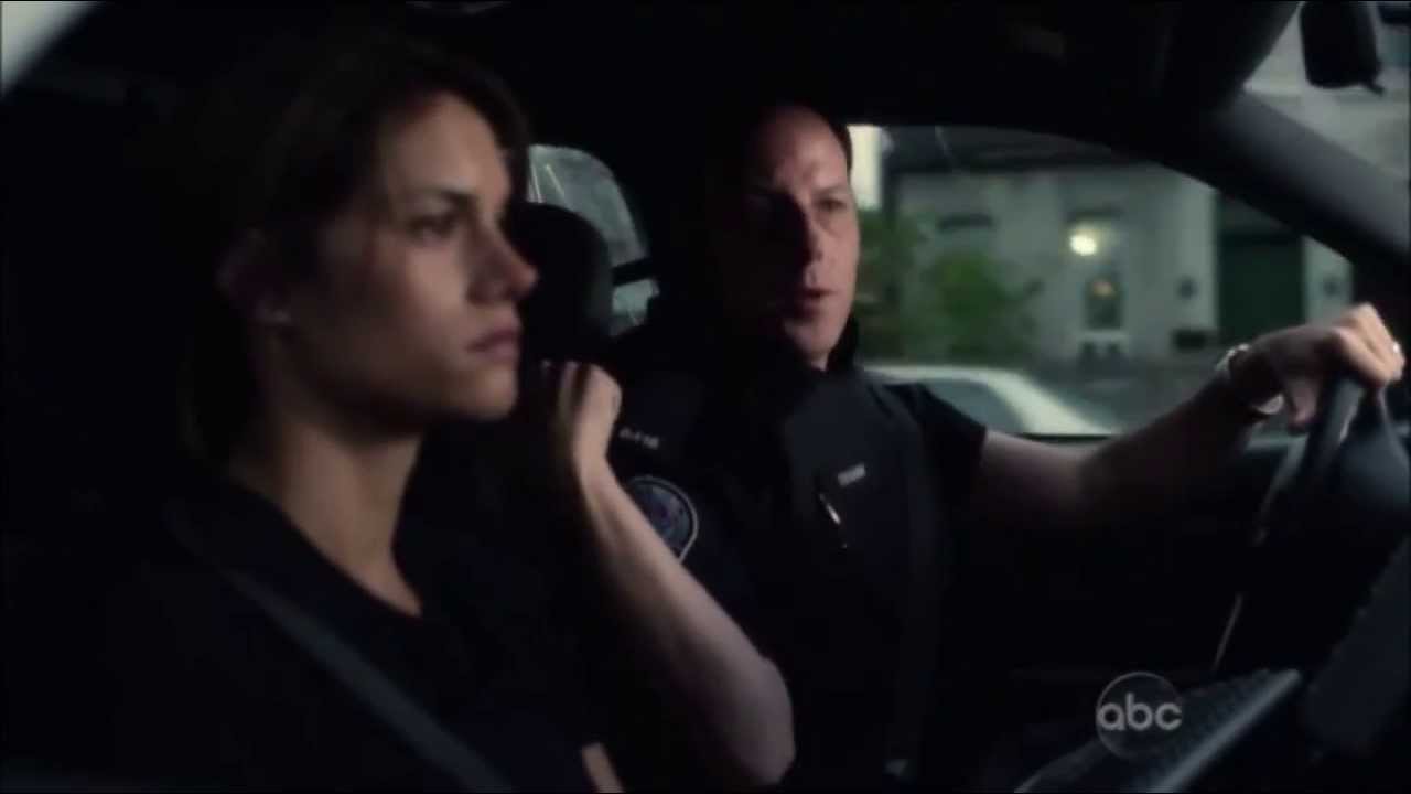 Rookie Blue - 2x01 -  Oliver gives Andy the talk after she gets shot