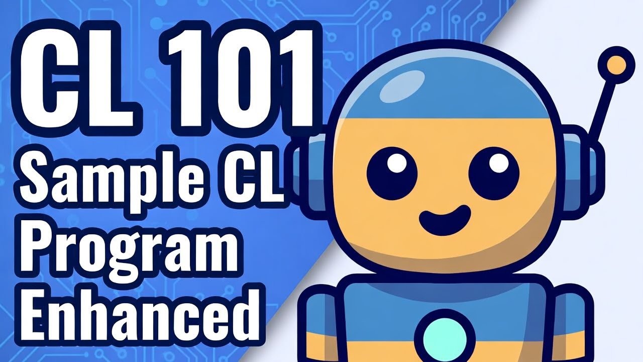 CL 101 - 3 - Расширенный пример программы CL