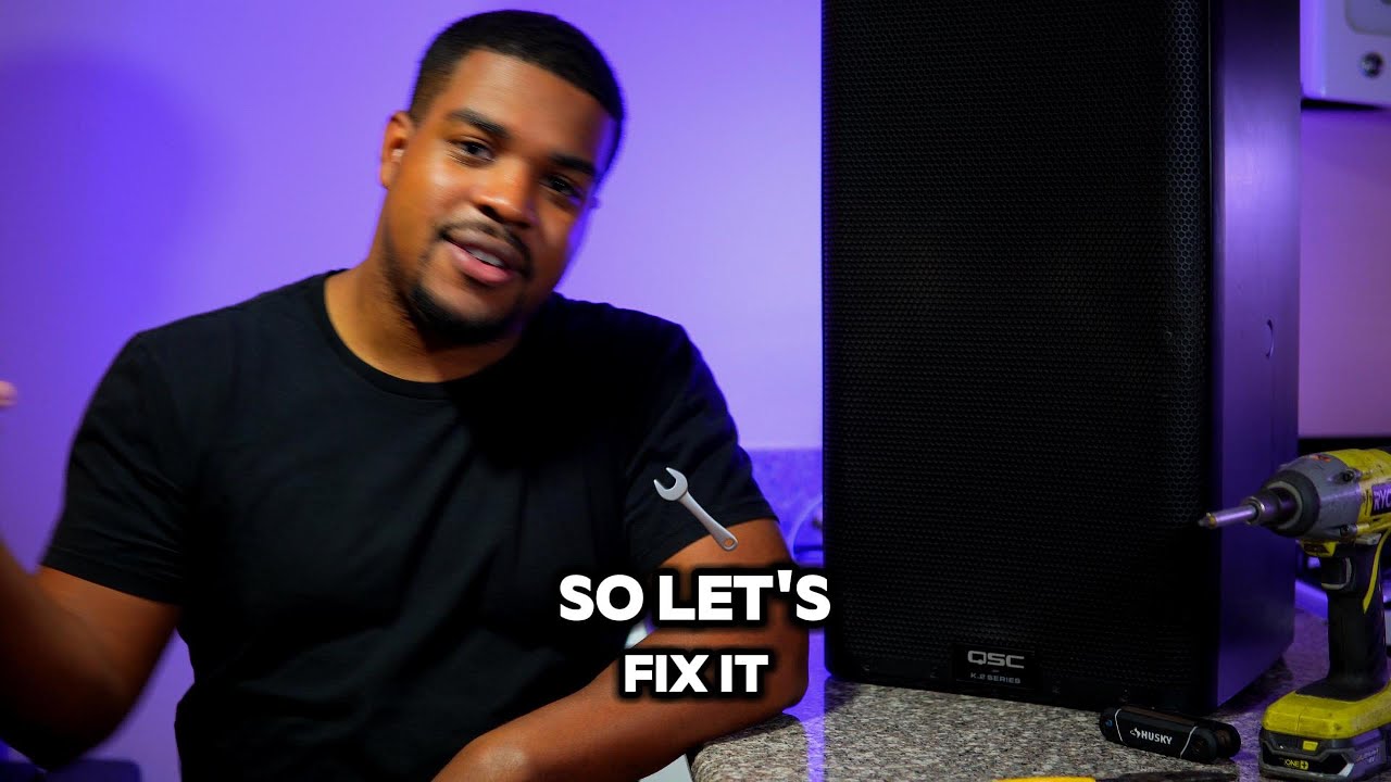 DJ JIBZ | QSC K12.2 Speaker Repair | DIY