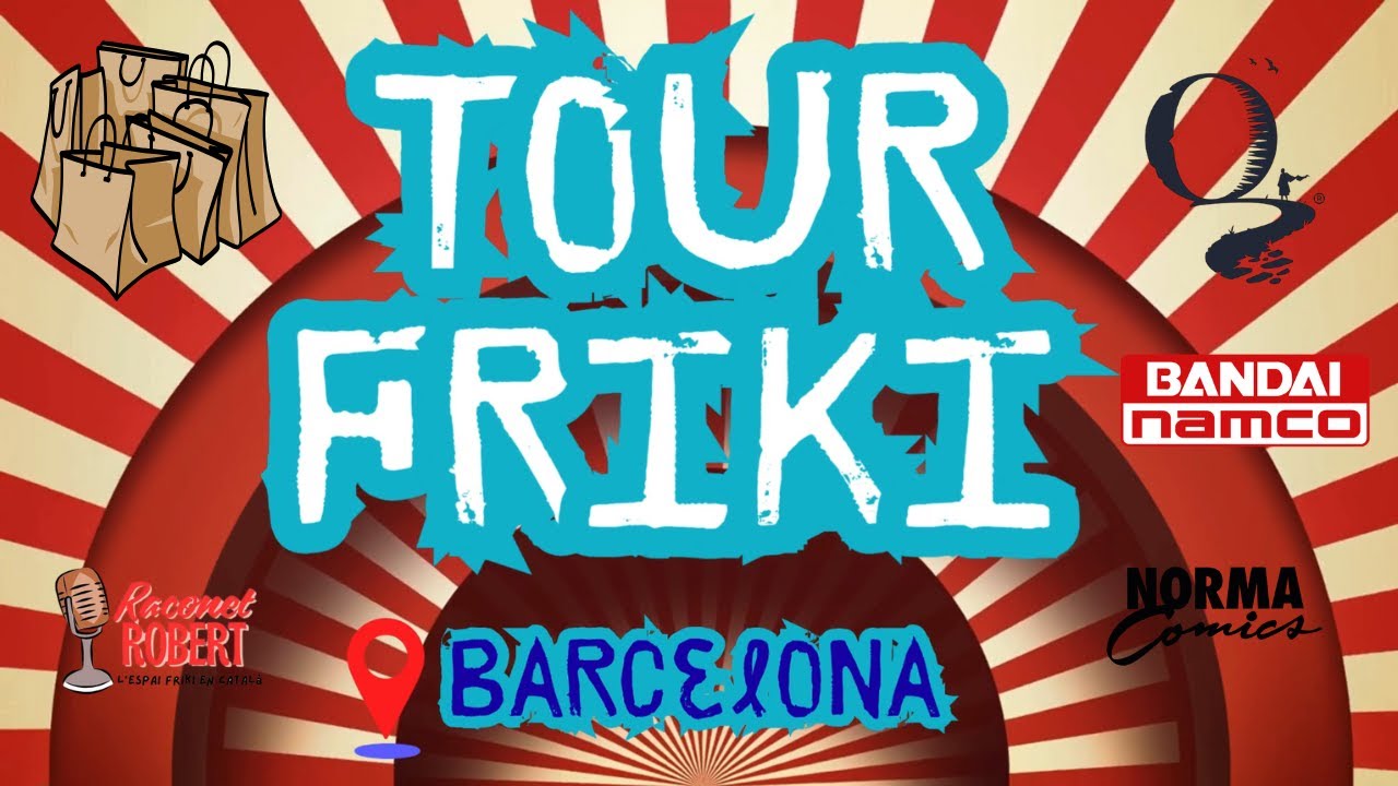 TOUR FRIKI per BARCELONA!! Norma Comics, Friquest, Bandai Namco Shop i més... #culturafriki