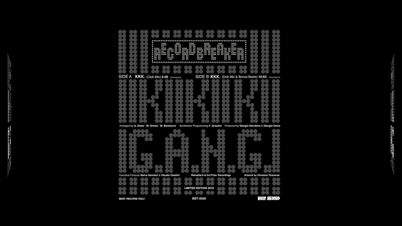 GANG - KKK. (Dub Mix & Bonus Beats)