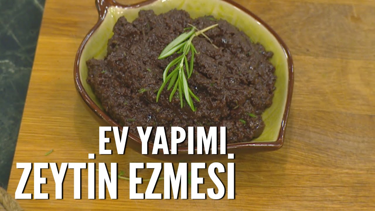 Ev Yapımı Zeytin Ezmesi Tarifi