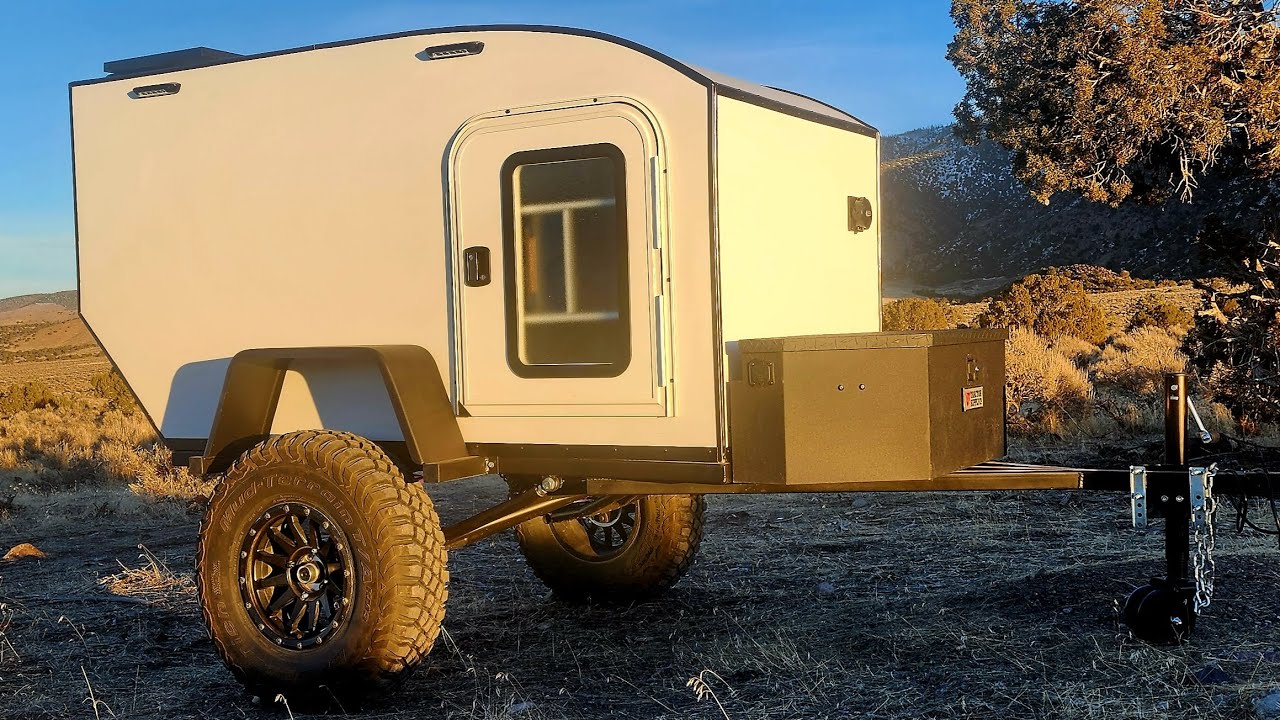 Overland trailer review, super light OFF-ROAD Trailer, UTV overlanding #overlanding #offroadcamper
