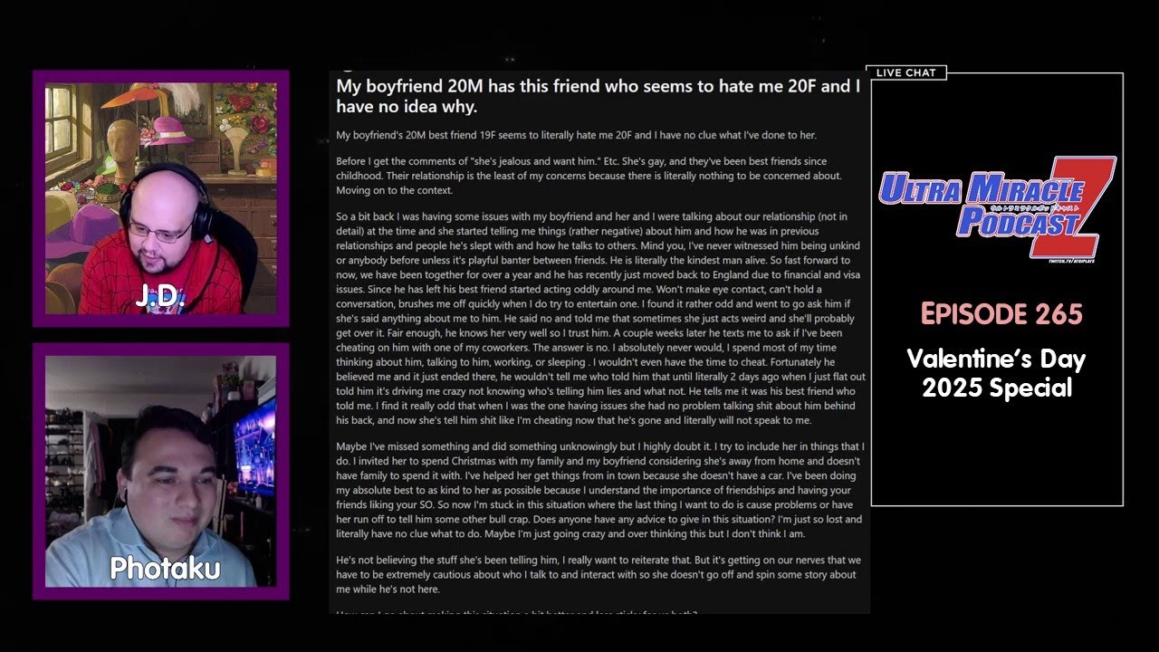 Talking Real & Fake Relationships via Reddit | Ultra Podcast Z 264 (Valentine's Day 2025 Special)