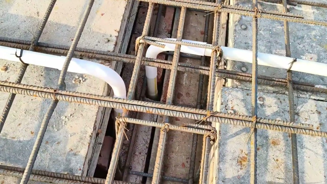 छत में पाइप फिटिंग कैसे करे chhat per pipe lagaane ka aasan tarika (full video) 