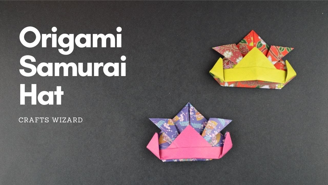 Origami Samurai Hat | Step by Step