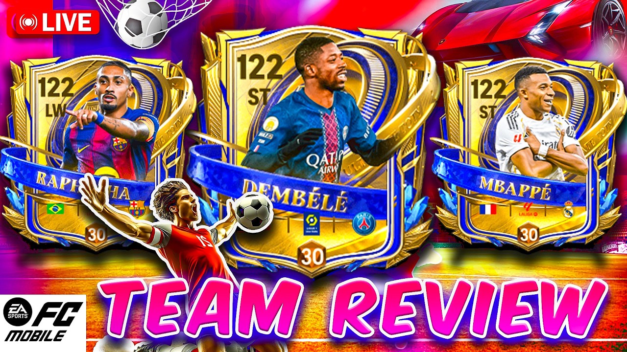 🔴 2K stream | Team Review | Is This Squad Good Enough ? 👀 | #fcmobile   #utoty  #dekzzunited