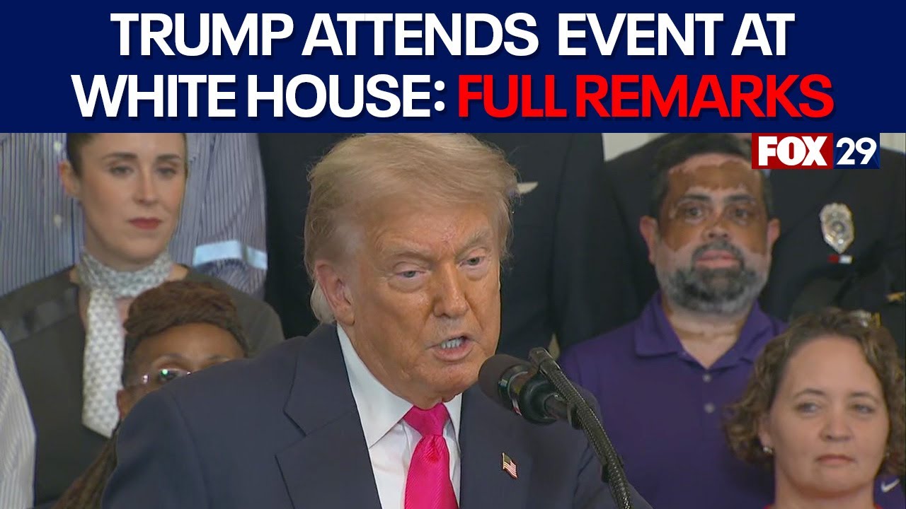 President Trump attends 'One Big, Beautiful Bill' event at White House
