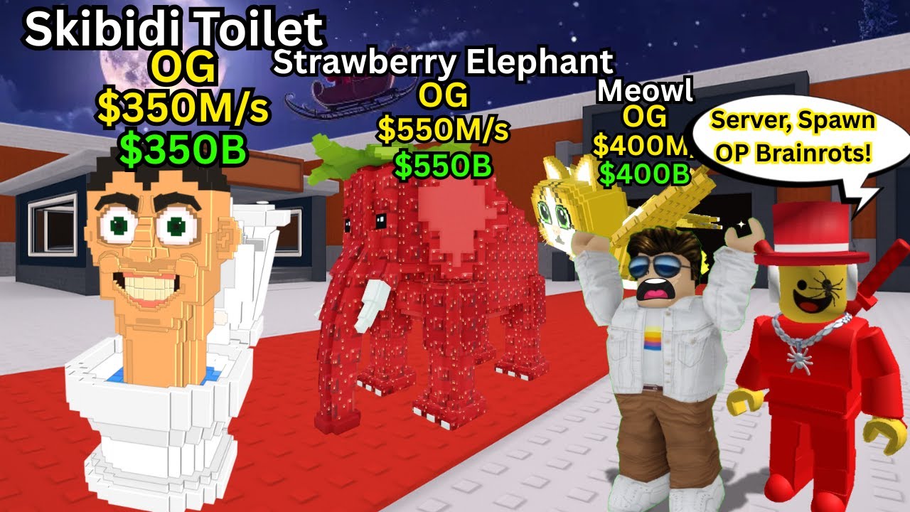 SAMMY SPAWNED SOO MANY OP BRAINROTS IN TODAYS ADMIN ABUSE!!