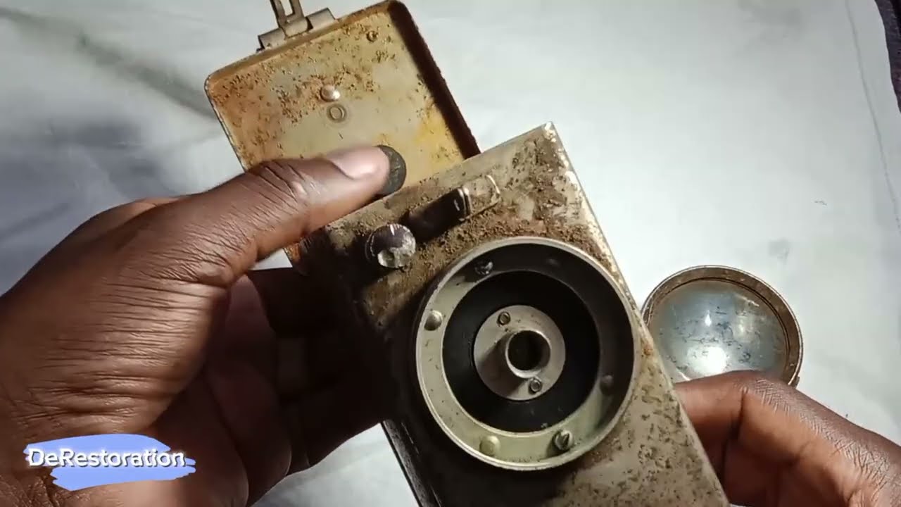 NIFE Handlamp type NH10 by Hunt end wks Redditch england 1940 Restoration