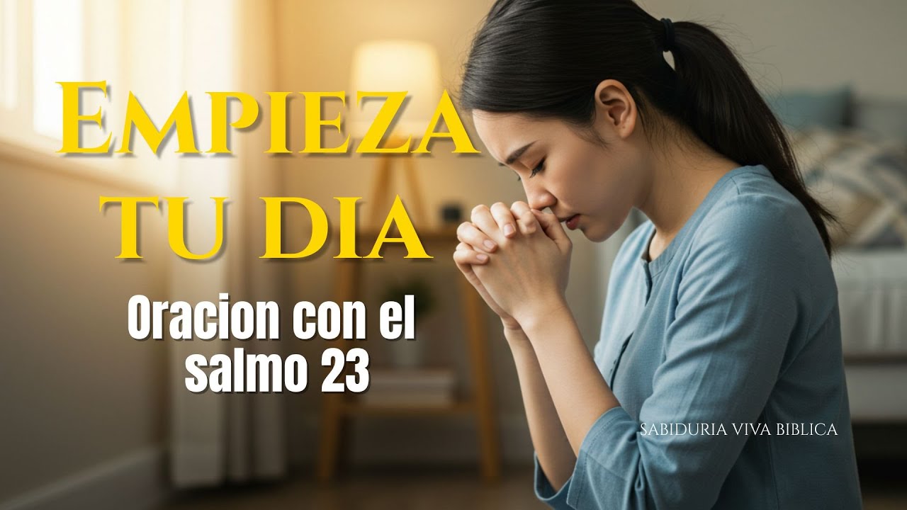 Oración de la mañana con el salmo 23 empieza tu día con Dios