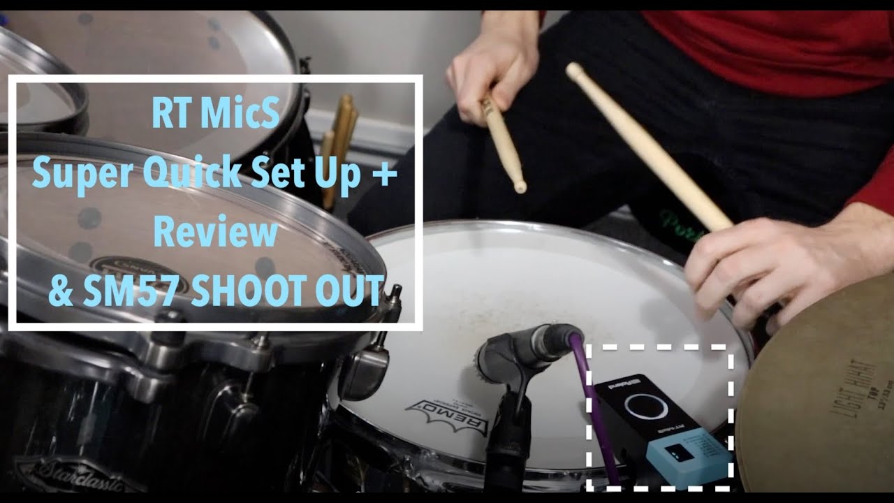 RT MicS - Super Quick Set Up + Review & SM57 SHOOT OUT :0