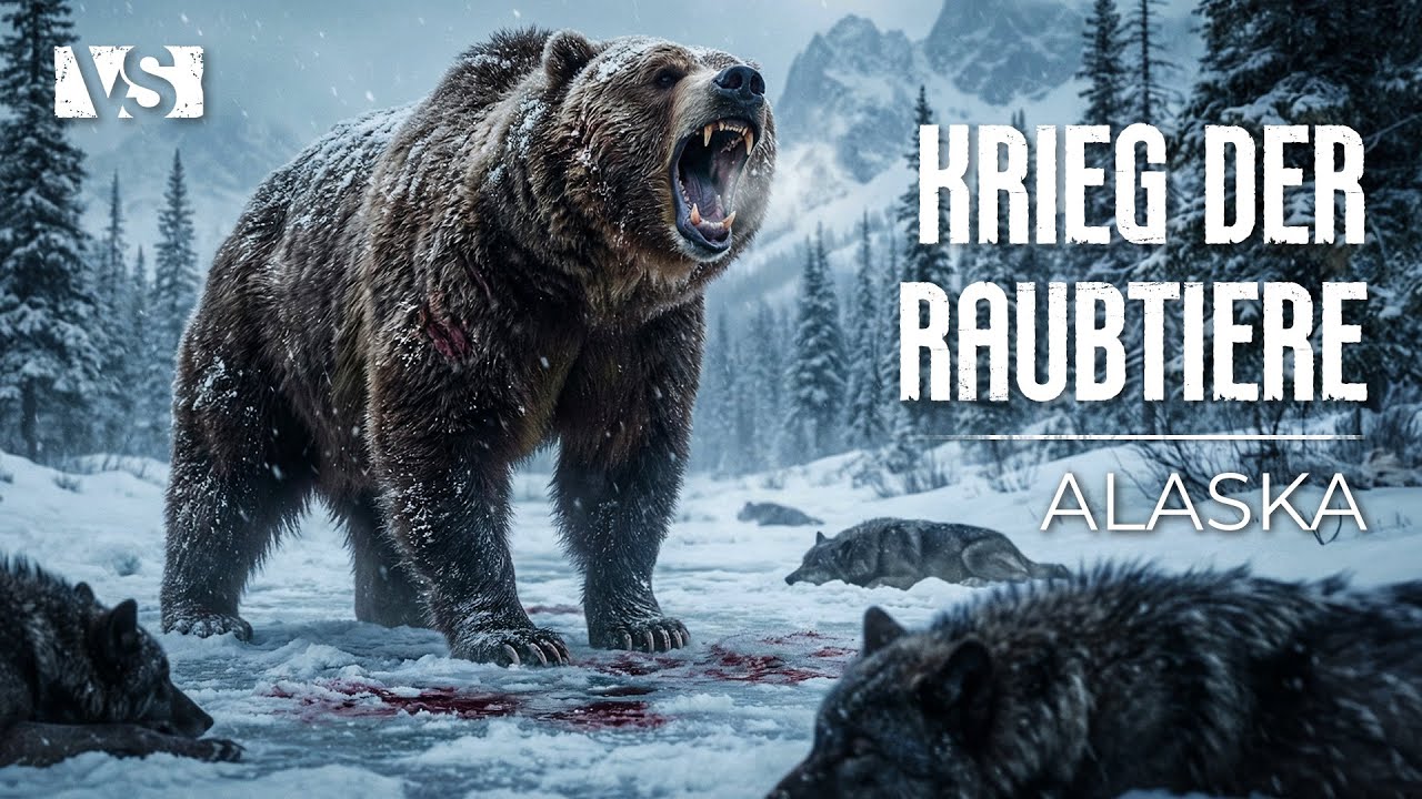 BRUTALE RAUBTIERE ALASKAS | Der Kampf um die Vorherrschaft des Wilden Nordens – Tierdokumentation