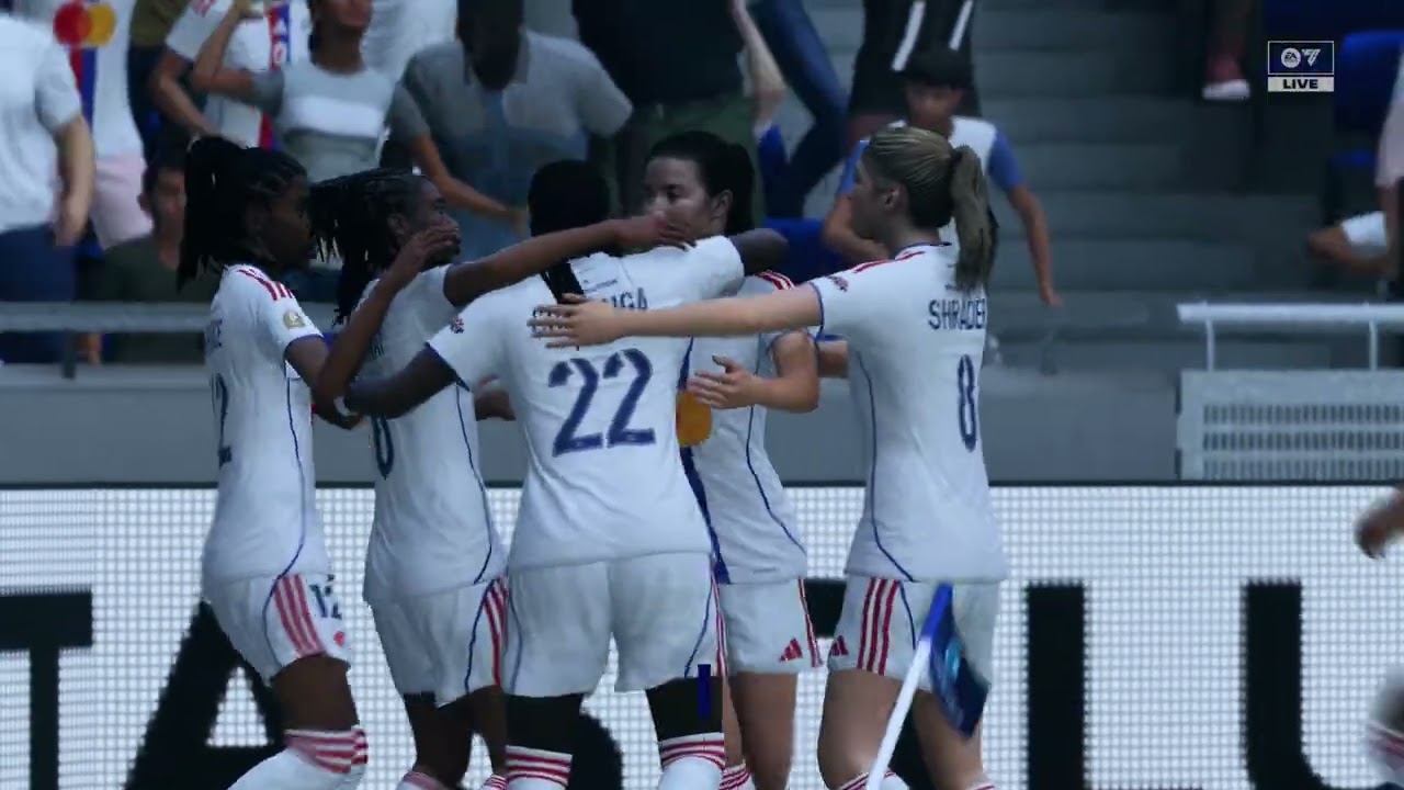 EA Sports FC 26 Геймплей: OL Lyonnes против Montpellier HSC Women - (Xbox Series X) [4K60FPS]