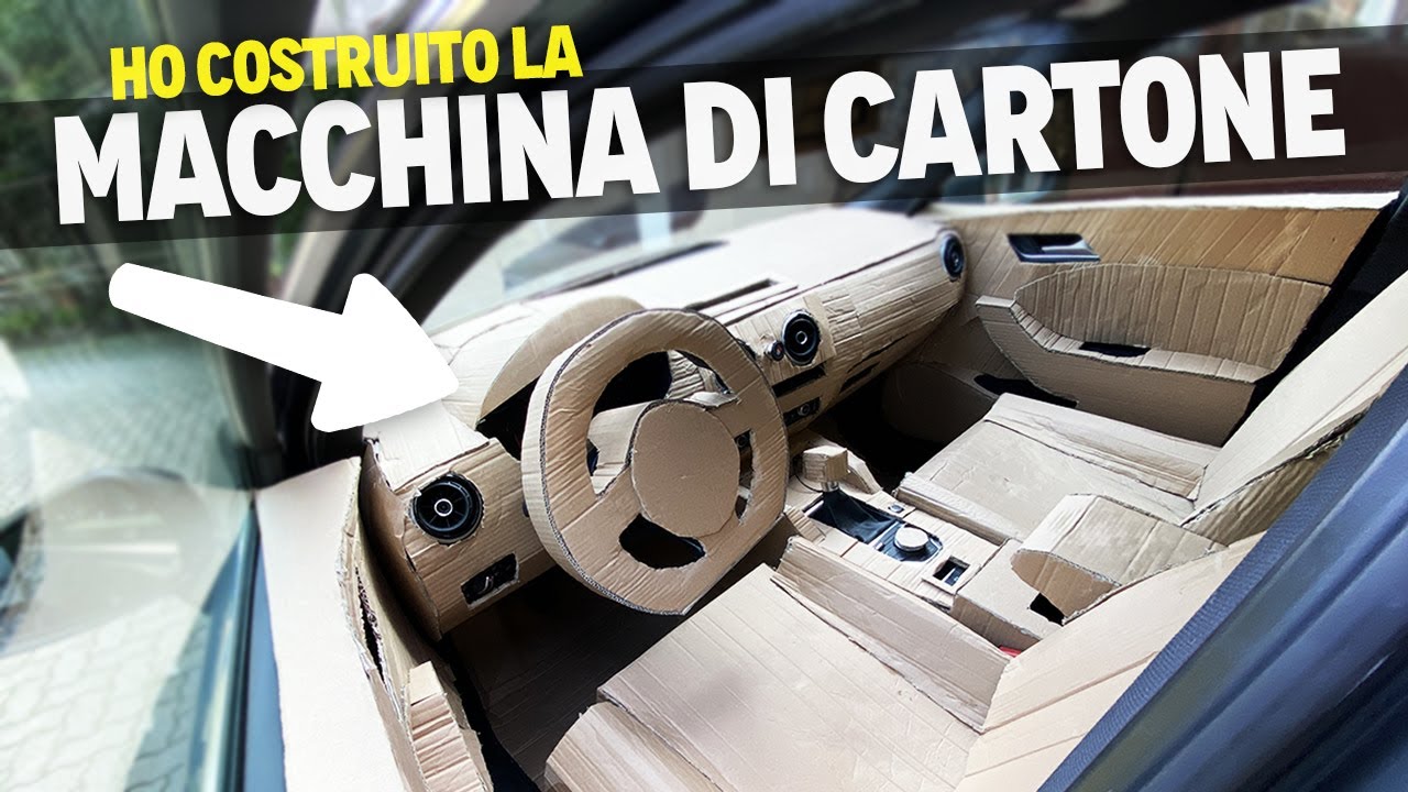 LA MIA AUTO &Egrave; DI CARTONE