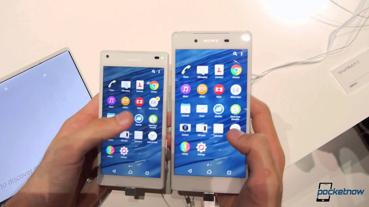 Sony Xperia Z5 vs. Z5 Compact (Showfloor Comparison) | Pocketnow