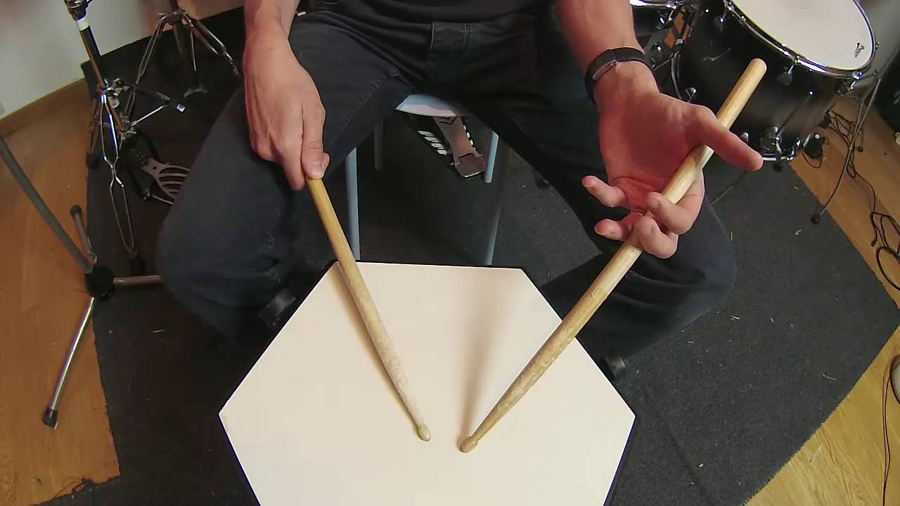 [batteurpro] 4 positions de poignet pour jouer de la batterie