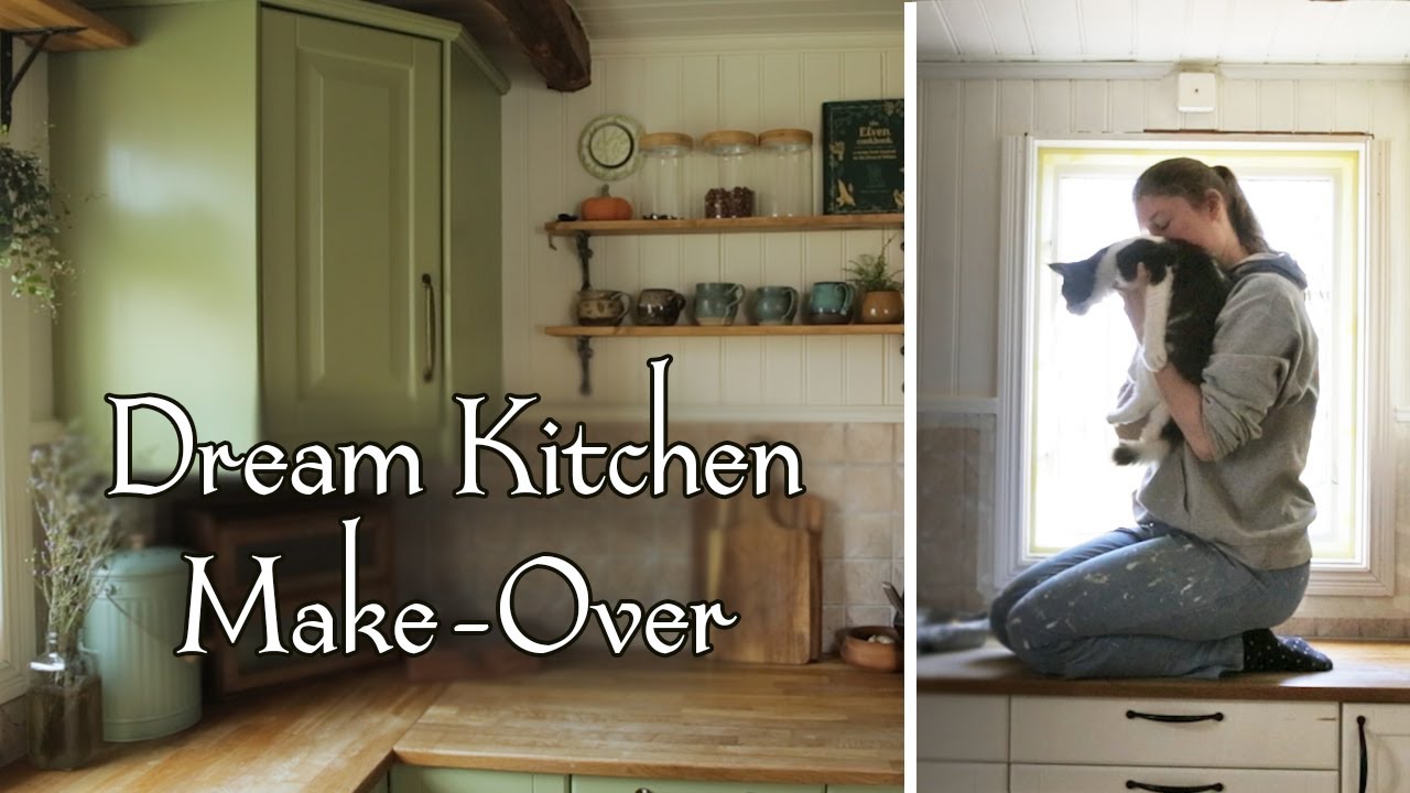 Cozy Kitchen Makeover in Our Swedish wooden Home - Slow Living - DIY Transformation