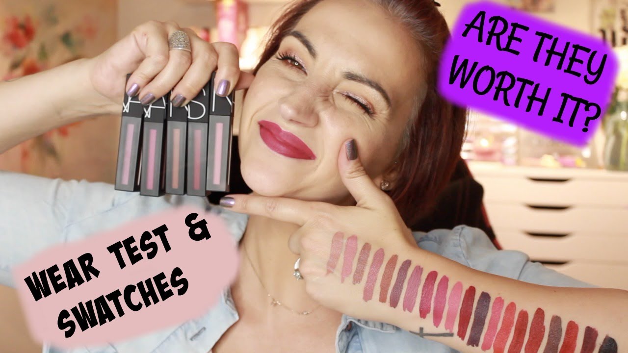 NARS POWERMATTE LIP PIGMENTS | SWATCHES OF ALL 20 SHADES