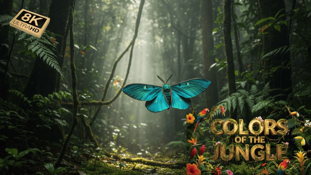 Wild Animals in 8K – Ultra HD Cinematic Wildlife Journey
