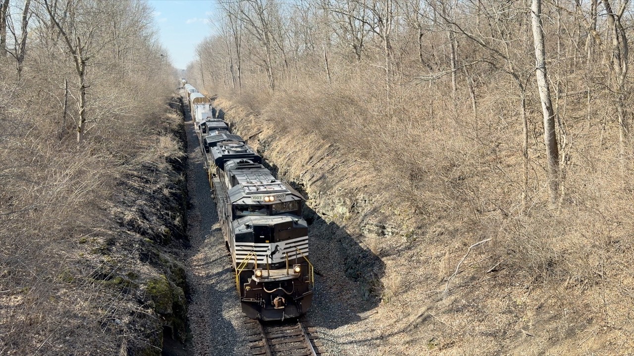 NS Dayton District-NS 178 EB @  MP 186 Masonic Home Springfield Ohio 2-27-2026