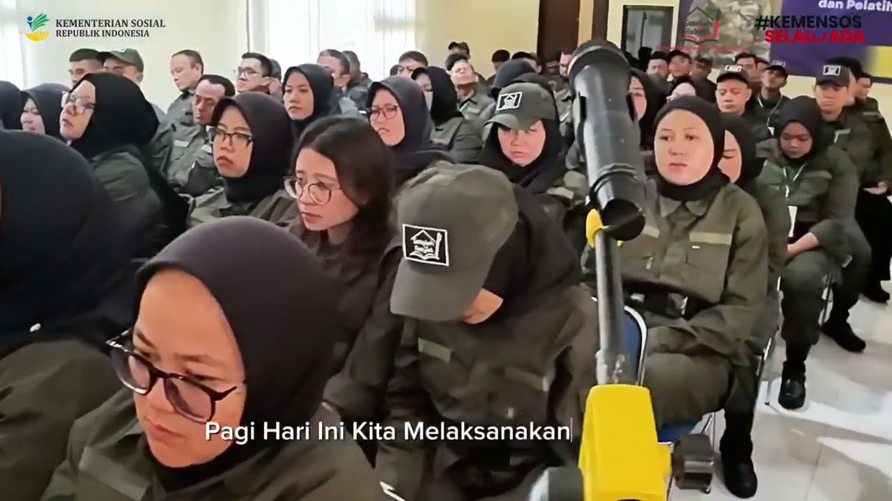 Pembukaan Pelatihan Wali Asuh dan Wali Asrama Sekolah Rakyat