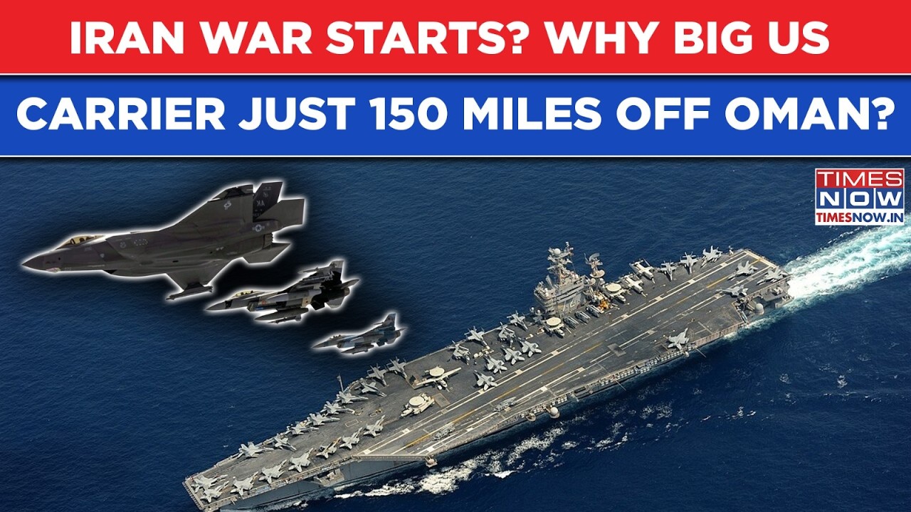 Iran War? Why Big US Aircraft Carrier Just 150 Miles Off Oman Ahead Of Key Geneva Talks? US News