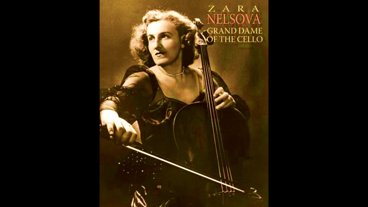 Zara Nelsova - Max Reger Suite No. 2 for Unaccompanied Cello, Op 131c