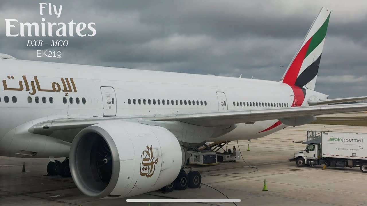 TRIP REPORT | Emirates | Boeing 777-300ER | Economy class | Dubai - Orlando.