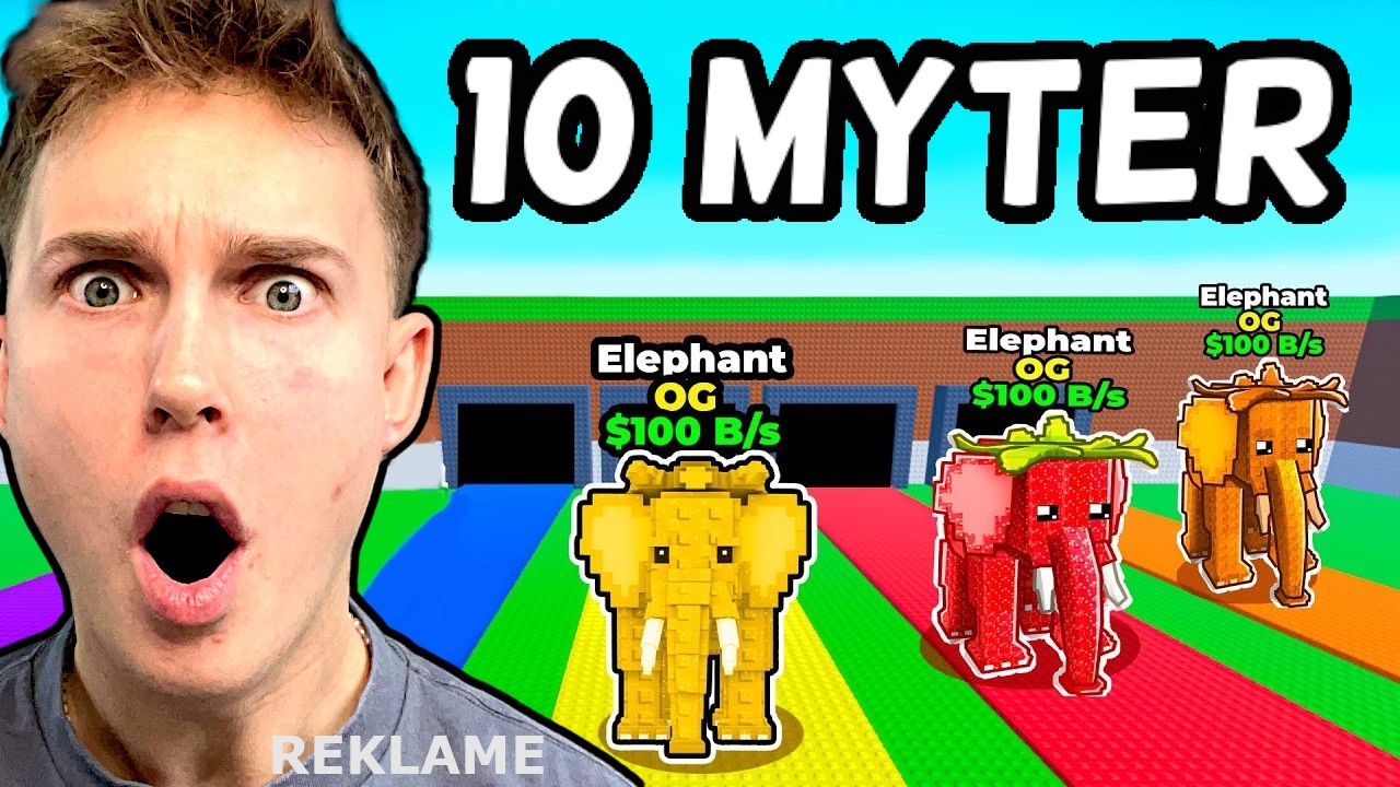 Tester 10 MYTER i Steal A Brainrot!!