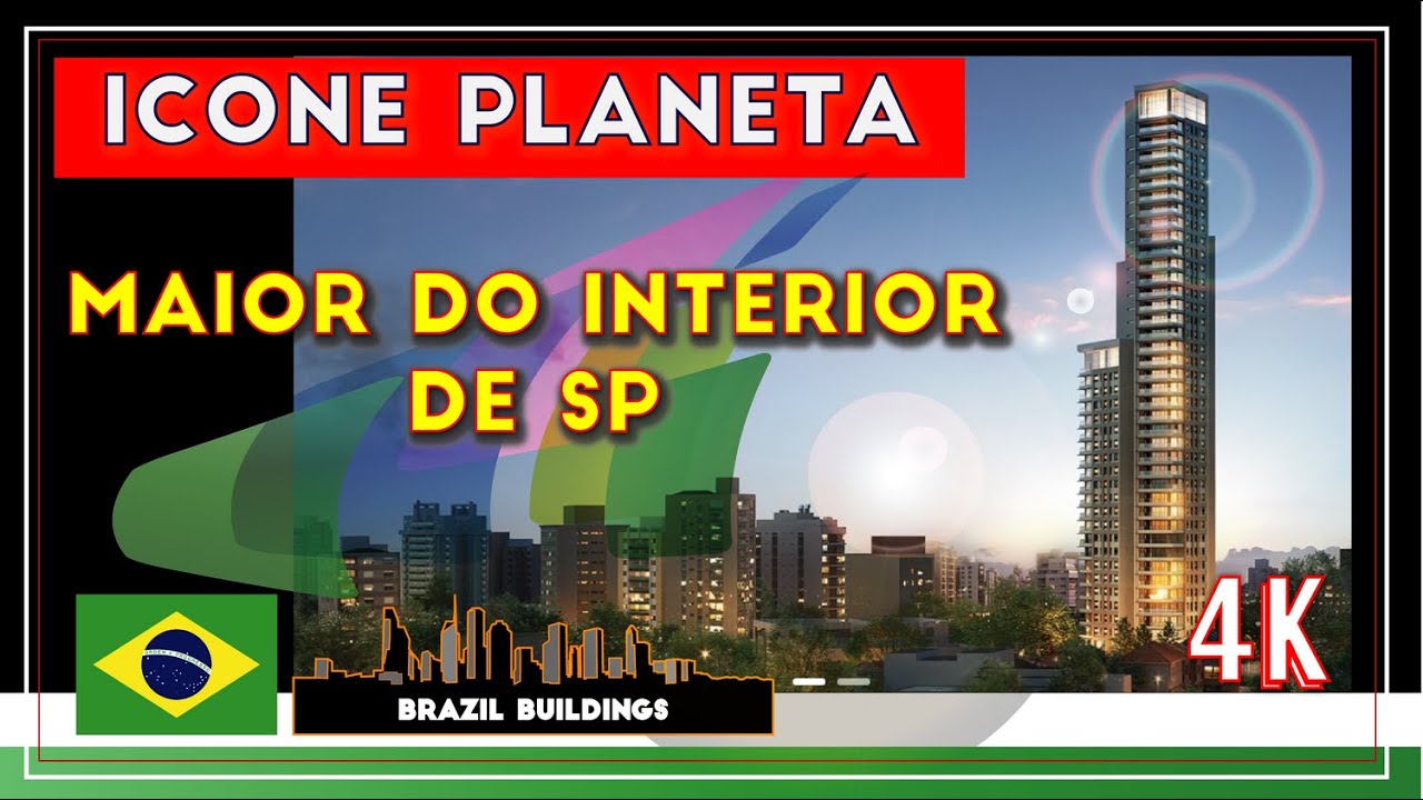 ÍCONE PLANETA - SOROCABA - SP | Obras do Maior Edifício do Interior de São Paulo | 4K