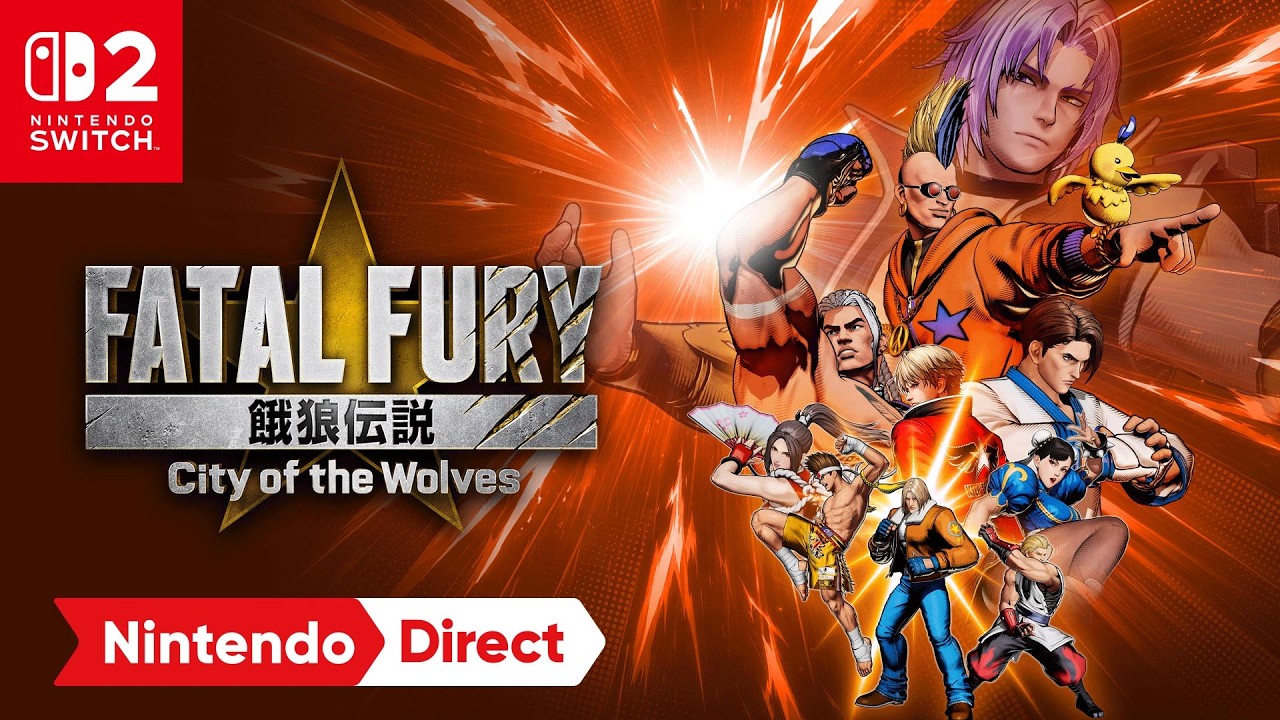 FATAL FURY: City of the Wolves &ndash; Announcement Trailer &ndash; Nintendo Switch 2