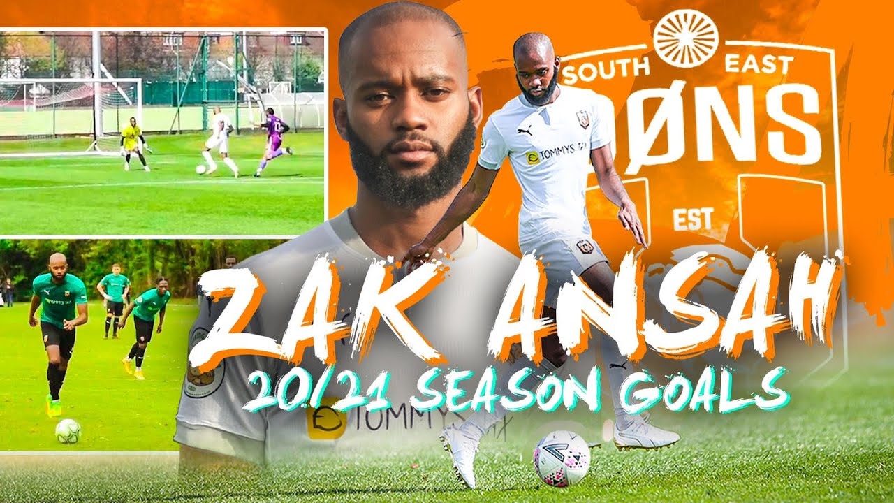&lsquo;ZAK ANSAH GOLDEN BOOT&rsquo; 20/21 SEASON GOALS