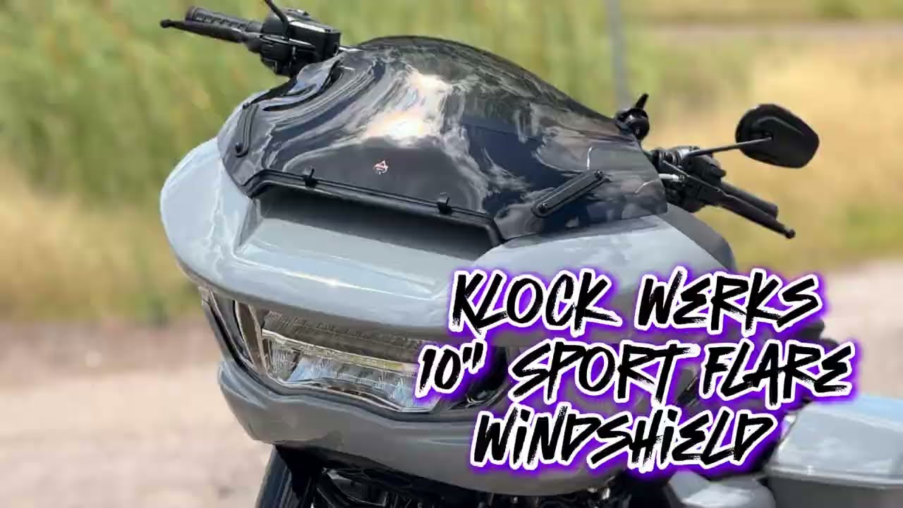 Klock Werks Sport Flare Windshield