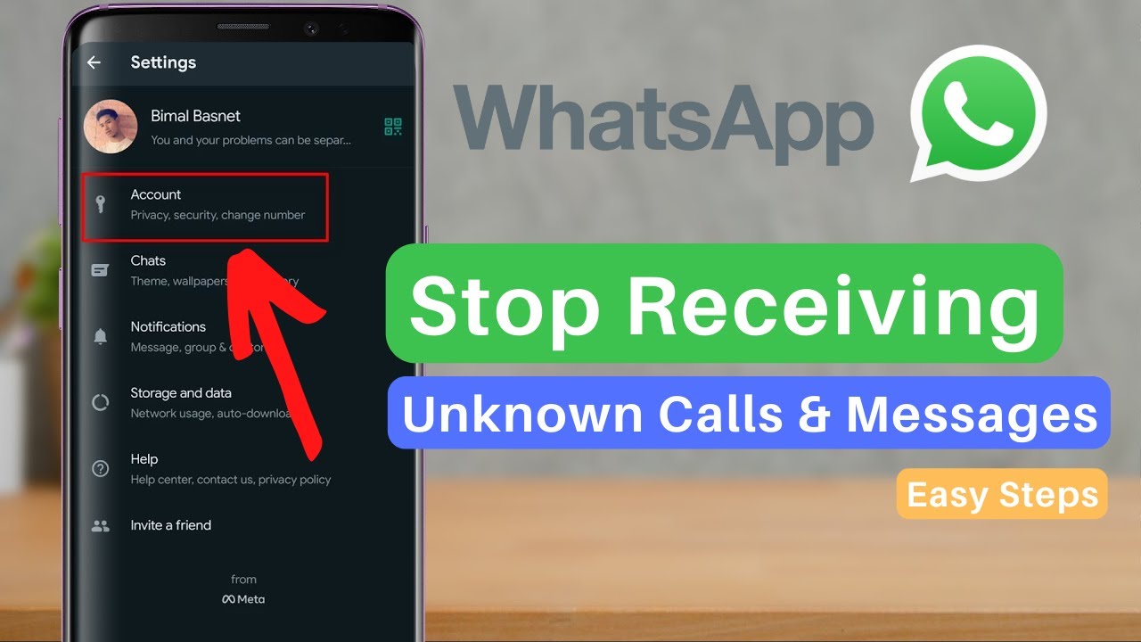 Stop Receiving Unknown Numbers Message & Video Calls On WhatsApp