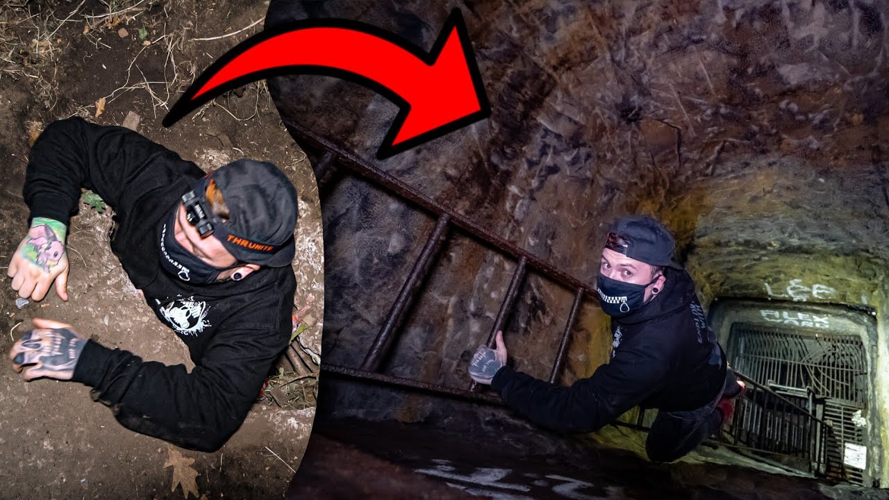 Forgotten Underground Facility Found Through Small Crack in the Ground