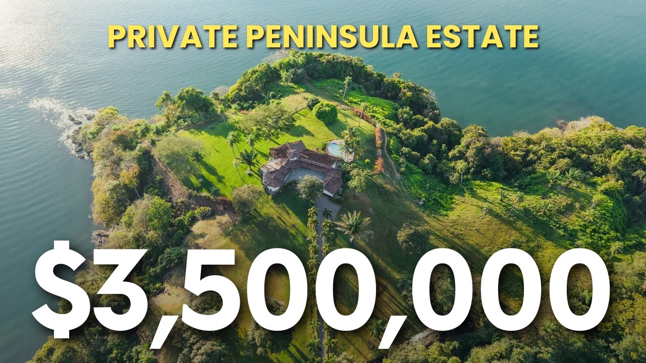 This Private Peninsula Estate in Panama Feels Unreal 🇵🇦