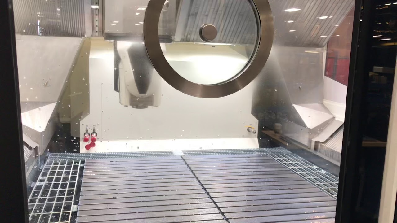 DMU 200 Gantry Test Run
