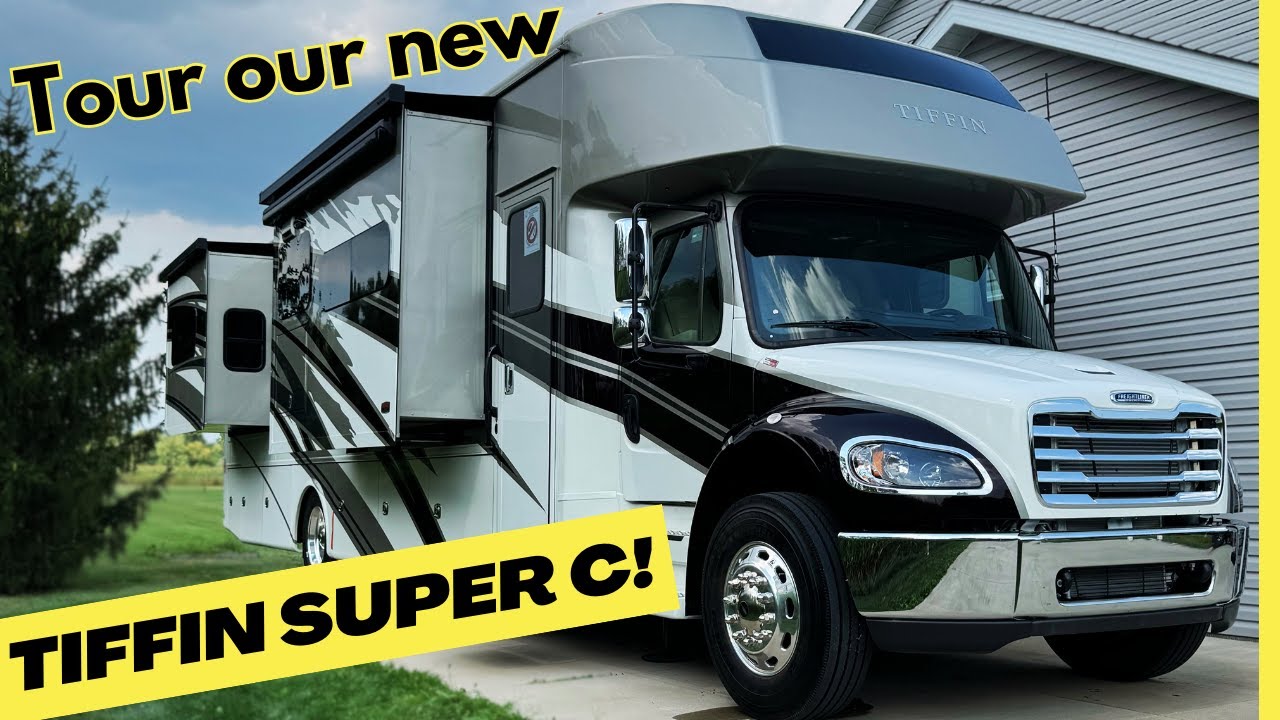 We Upgraded to a SUPER C Motorhome | 2025 Tiffin Allegro Bay 38AB Full Tour
