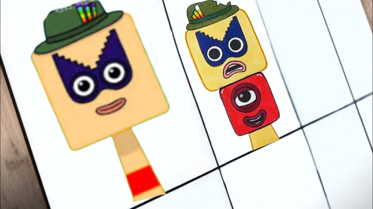Drawing My Sprunki OC - Twenty One (  Numberblocks ) Phase 1 To Phase 2 easy Tutorial. Carry Sprunki