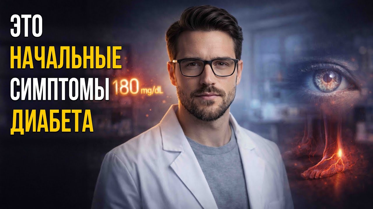Ранние симптомы диабета (признаки высокого уровня сахара в крови)