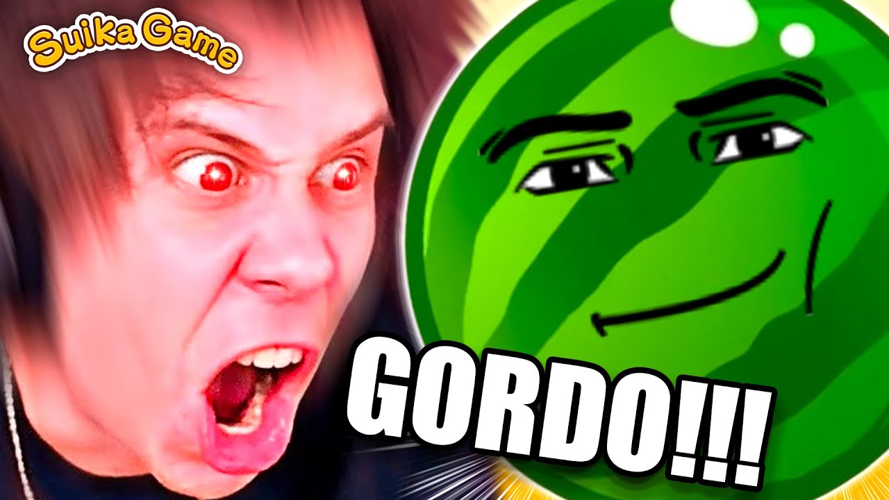 Rubius vs EL JUEGO DE LAS FRUTAS - Suika Game - PARTE 1