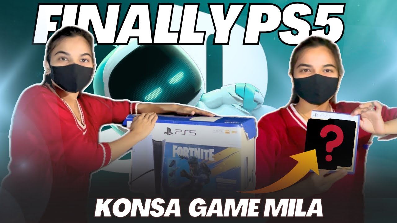 Finally Dream PS5 Leliya🥳 With Game ?